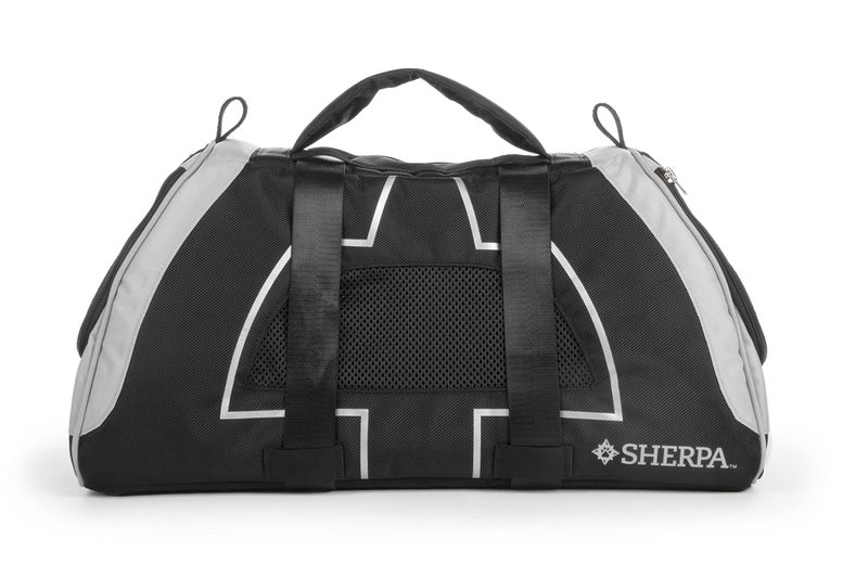 Sherpa Forma Frame Crash-Tested Travel Pet Carrier, Airline Approved & Guaranteed On Board - Black, Medium - Image 1